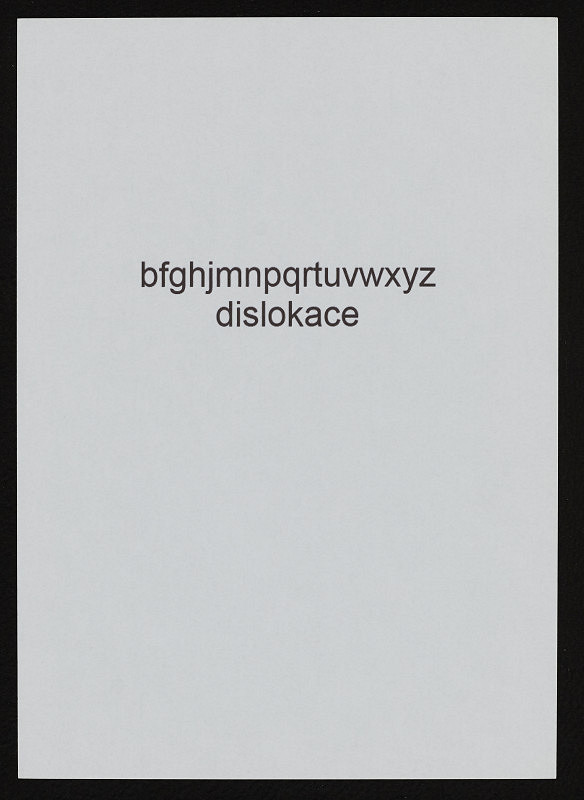 Pavel Rudolf – Dislokace 