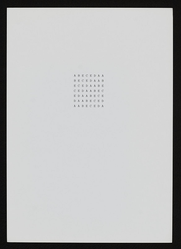 Pavel Rudolf – ABECEDA 