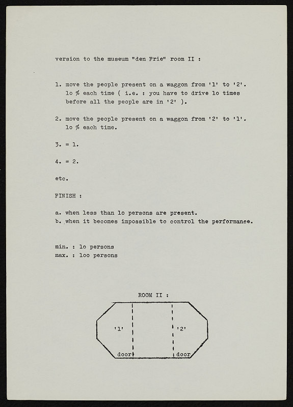 Eric Andersen – Version to the Museum "Den Frie" Room II 