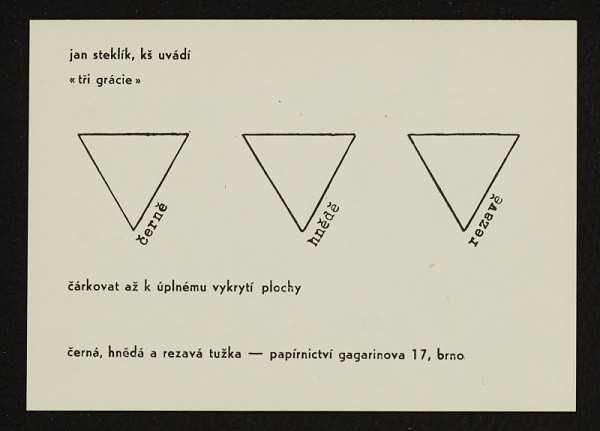 Jan Steklík – jan steklík, kš uvádí "tři grácie" 