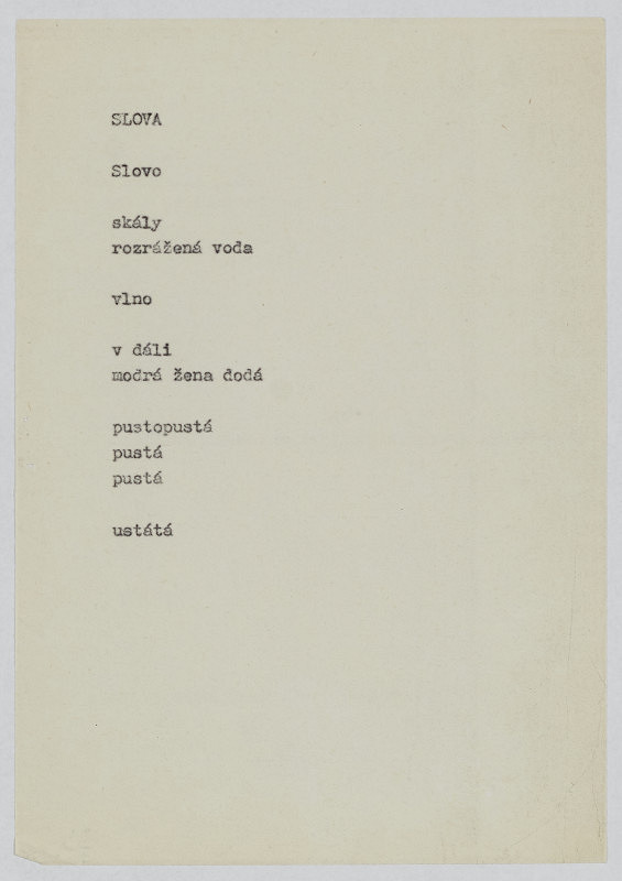 Eduard Ovčáček – Slova 