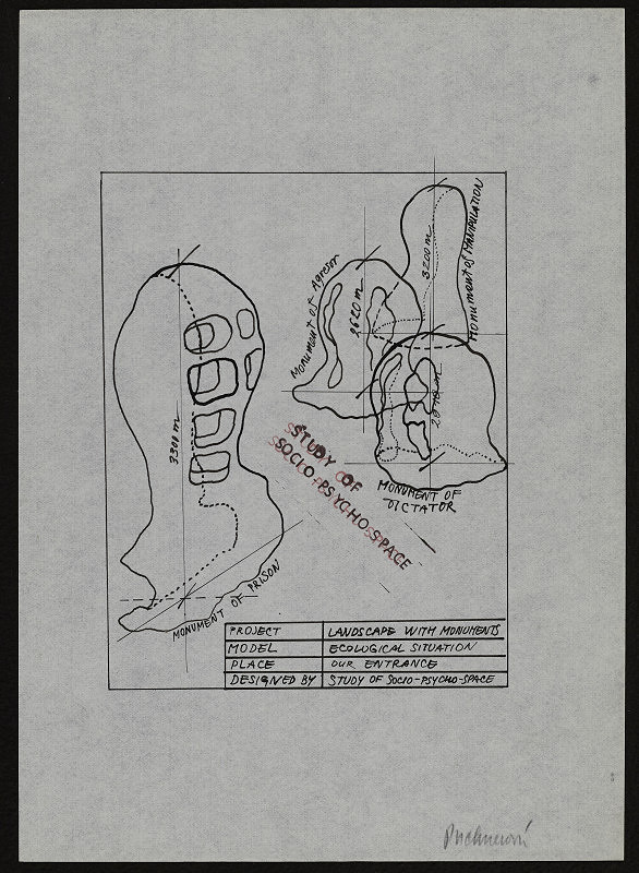 Dana Puchnarová – Project: Landscapce with Monuments 