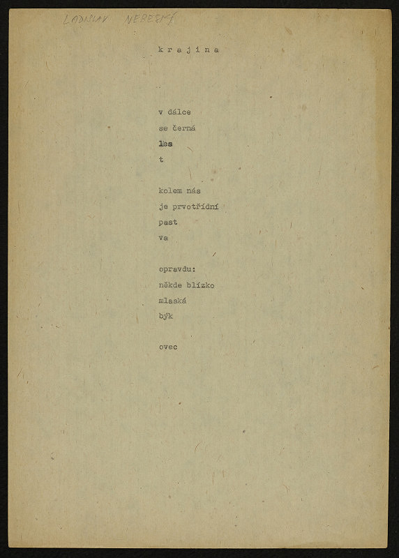 Ladislav Nebeský – Krajina 