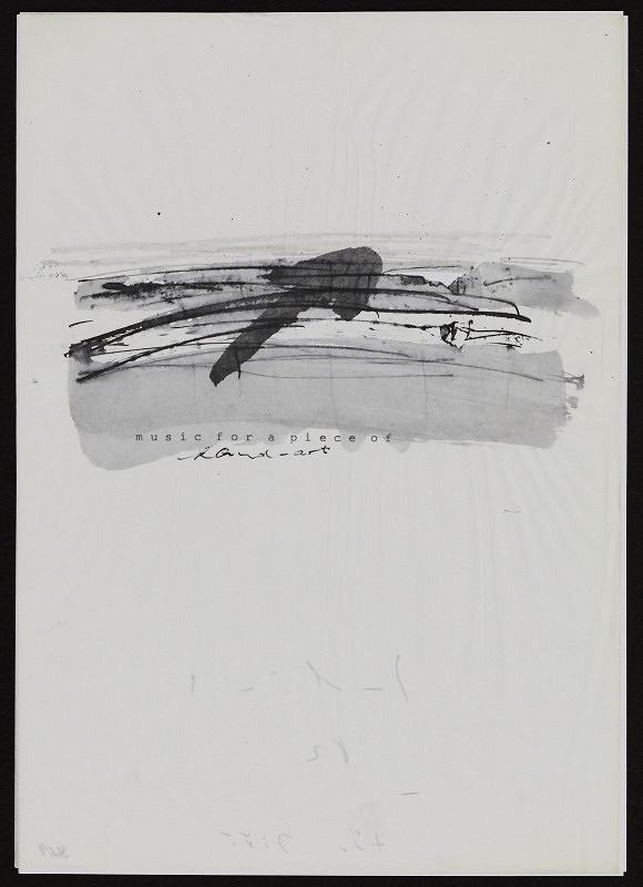 Rolf Julius – Music for a piece of land-art 