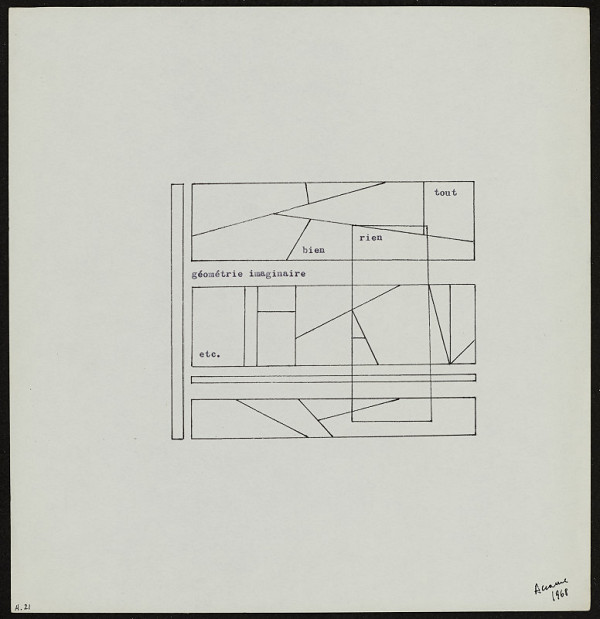 Vincenzo Accame – Géométrie Imaginaire 