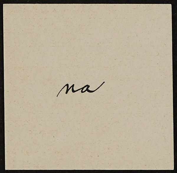 Jiří Valoch – Bez názvu 