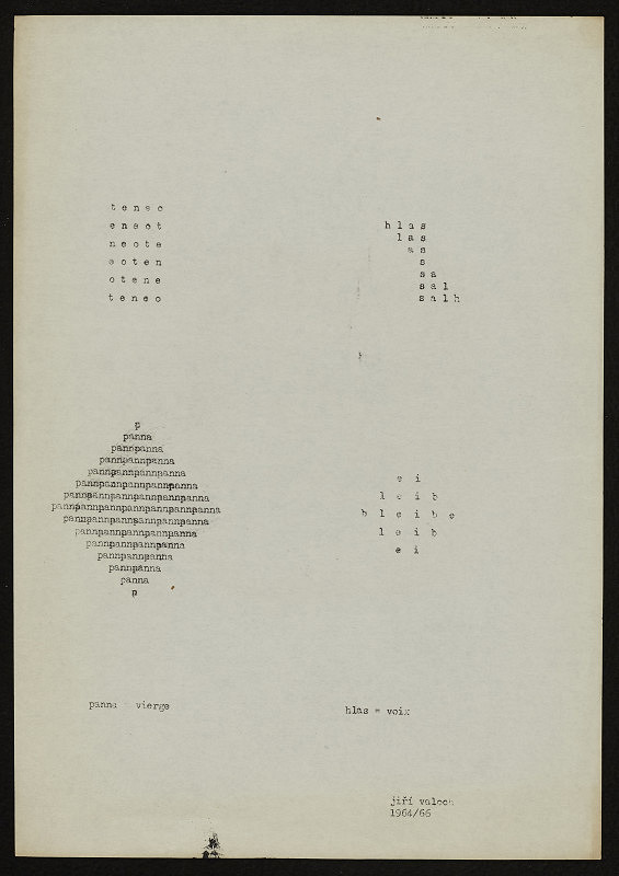 Jiří Valoch – Bez názvu 