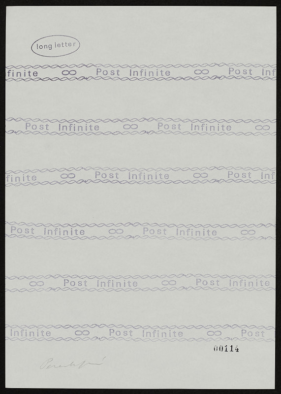 Géza Perneczky – Post Infinite 