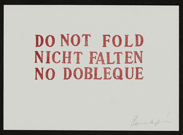 Géza Perneczky – Do Not Fold 