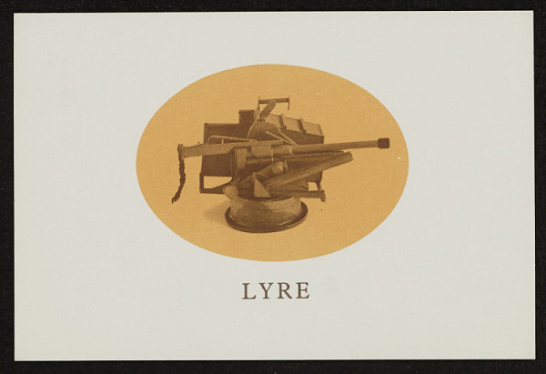 Ian Hamilton Finlay – LYRES (2) 