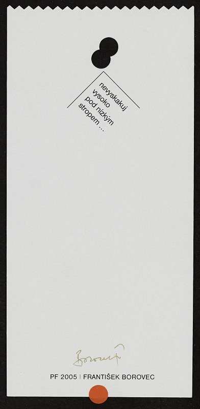František Borovec – PF 2005 