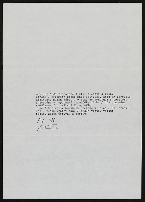 Jan K. Čeliš – PF 1988 