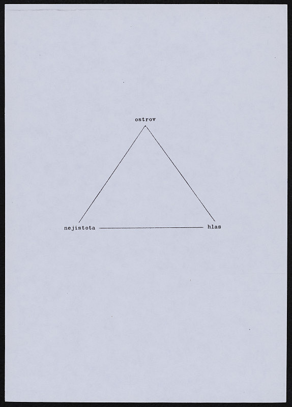 Jiří Valoch – Cantabile (tři krát tři haikú) 