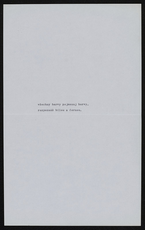 Jiří Valoch – Sémantická báseň 