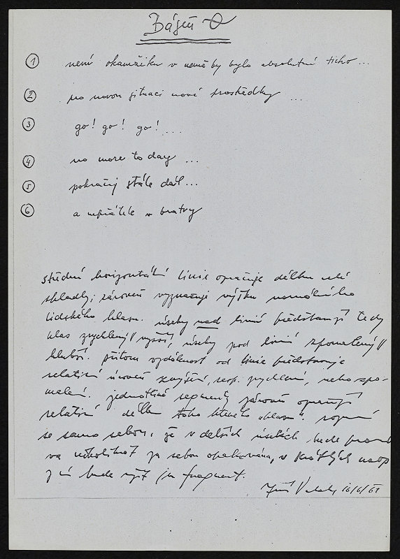 Jiří Valoch – Báseň Q 