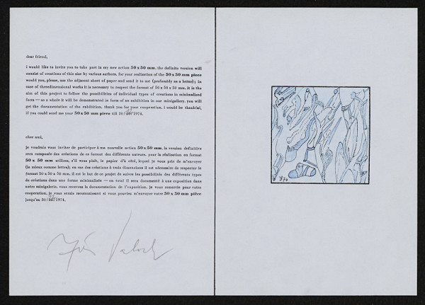 Jiří Valoch – action 50c50 