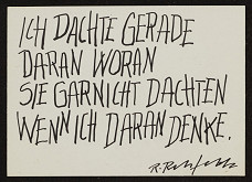 Robert Rehfeldt – Mail art service card 