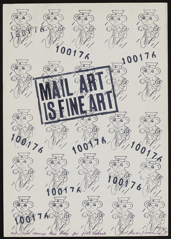 Robert Rehfeldt – Mail Art is Fine Art 