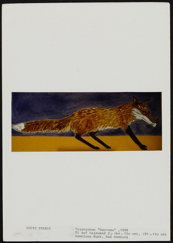 Lucie Přibíková – Výběr fotografií obrazů a objektů z let 1988-1994 