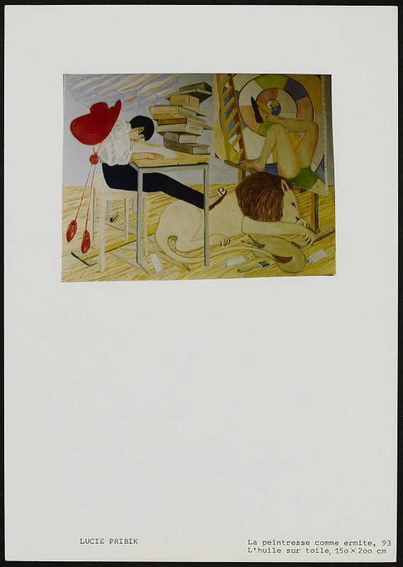 Lucie Přibíková – Výběr fotografií obrazů a objektů z let 1988-1994