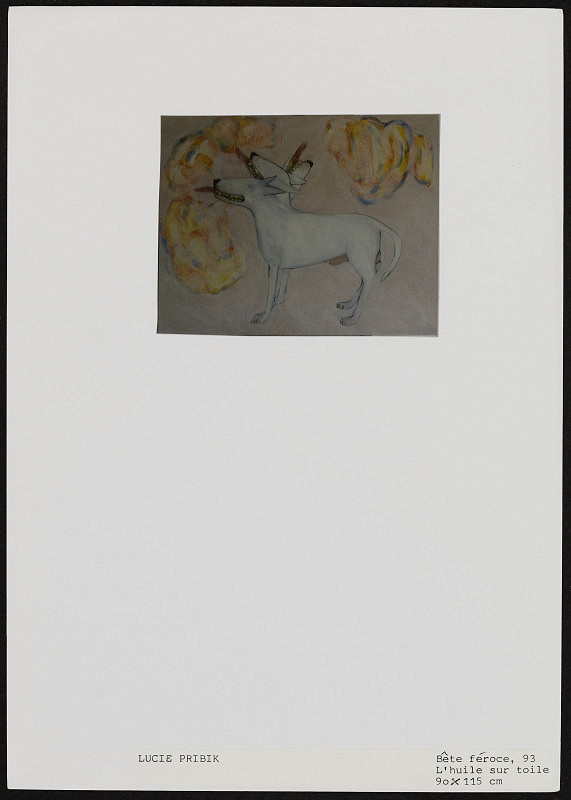 Lucie Přibíková – Výběr fotografií obrazů a objektů z let 1988-1994