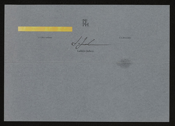 Ladislav Jezbera – PF 2012 