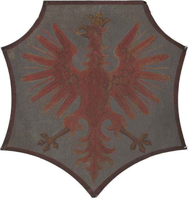 Neznámy autor – Orlice, domovní znamení domu U Červeného orla čp. 452 v Jilské ulici 