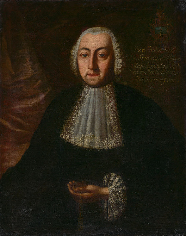 Neznámy autor – Jiří Gustav Skronský z Budžova, královský apelační rada 