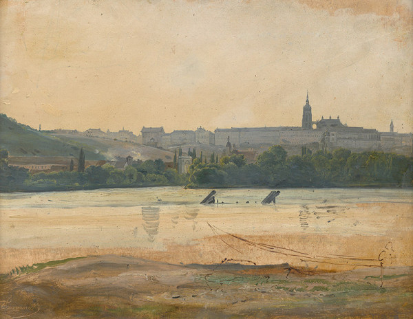 Bedřich Havránek – Pohled na Malou Stranu a Hradčany 