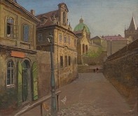 Jan Minařík – Nábřeží korunního prince Rudolfa (dnes Alšovo nábřeží) 