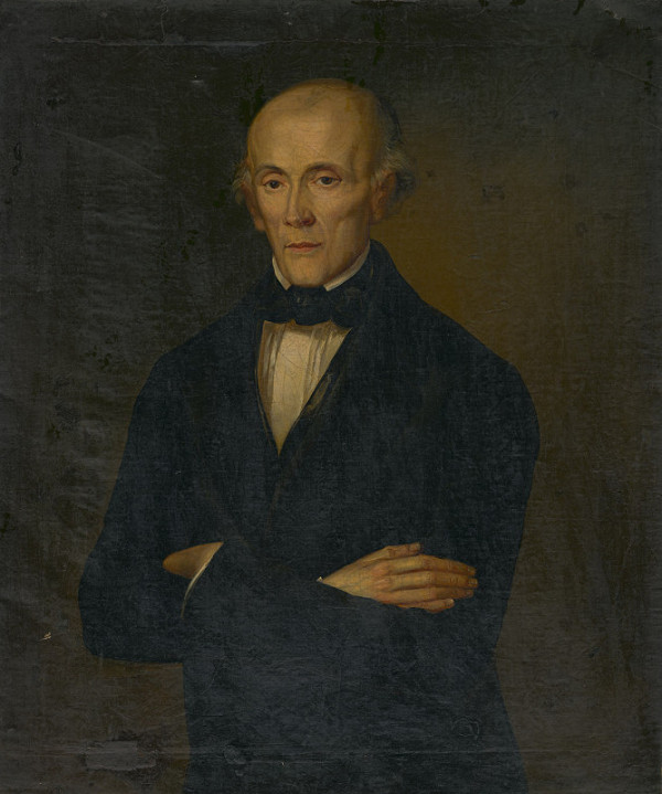 Neznámy autor – Portrét člena rodiny Goldschmiedů 