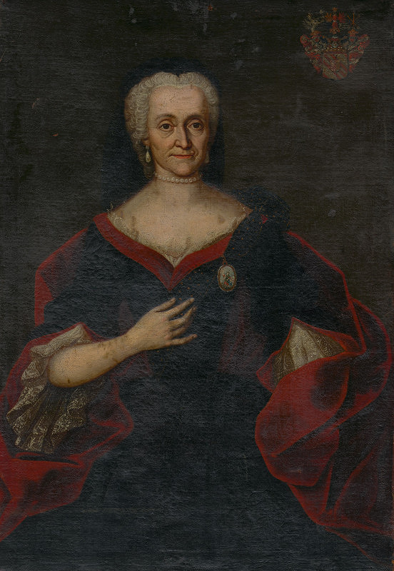 Neznámy autor – Anna Barbora z Klebersbergu a Thumburgu, kapitulárka Novoměstského ústavu šlechtičen u sv. Andělů 