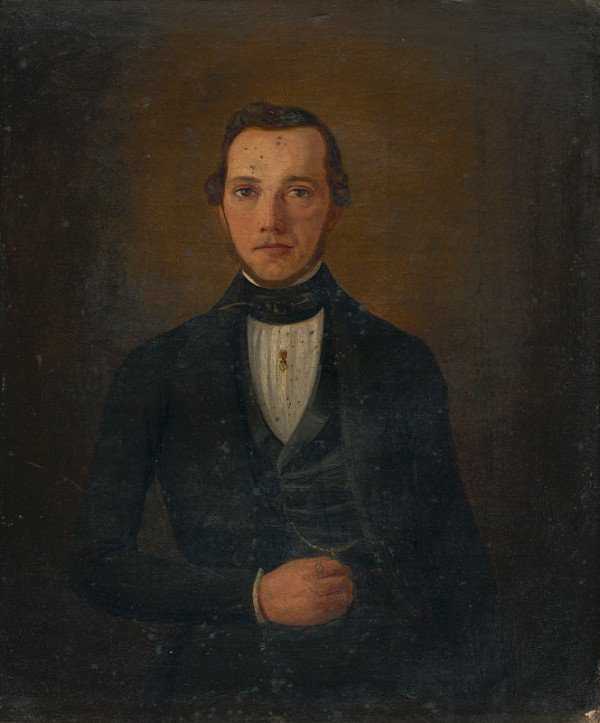 Neznámy autor – Portrét Karla Antonína Greifa, pražského obchodníka 