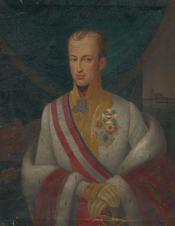 Jan Kroupa – Portrét Ferdinanda I. Dobrotivého