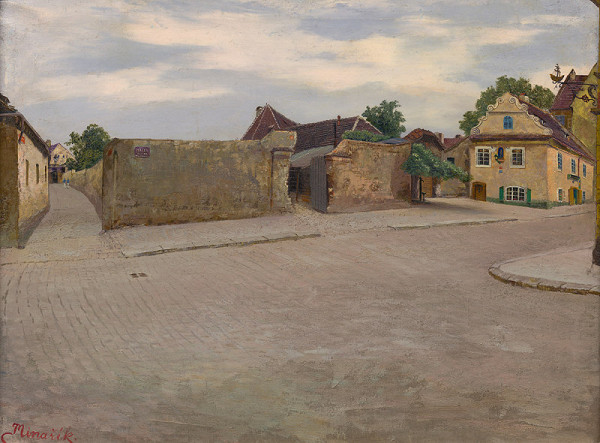 Jan Minařík – Křižovatka ulic Pavelská a Lužická na Klárově 