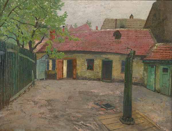 Jan Minařík – Dvorek v Podskalí 