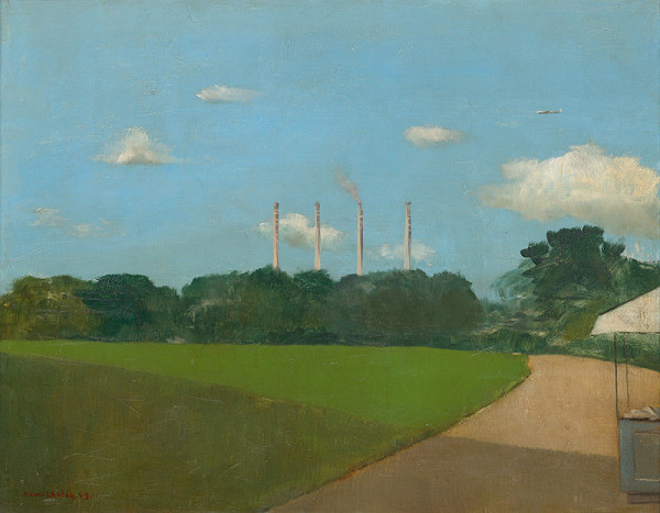 Kamil Lhoták – Komíny holešovické elektrárny 