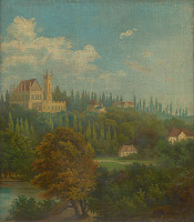 Hugo Ullik – Pohled na Královskou oboru 