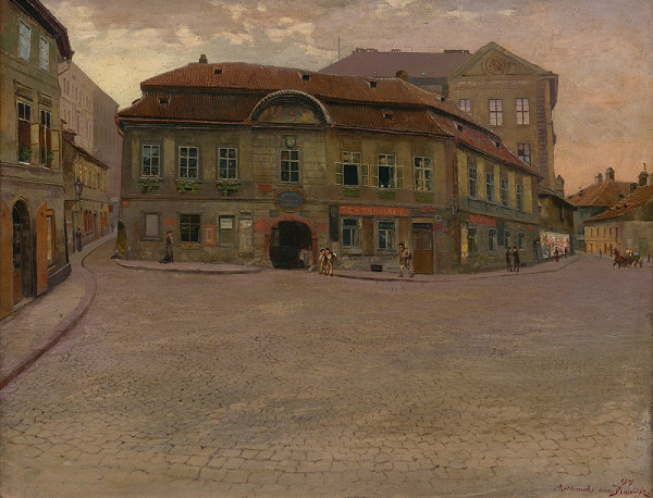 Jan Minařík – Dům U Halánků na Betlémském náměstí 