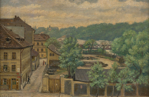 Jan? Minařík – Partie z okolí Jánského náměstí 