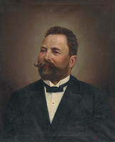 Josef Ferdinand Hetteš – Portrét Josefa Bečky, smíchovského stavitele a podnikatele 