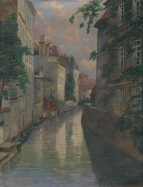 Jan Minařík – Pohled do Čertovky 