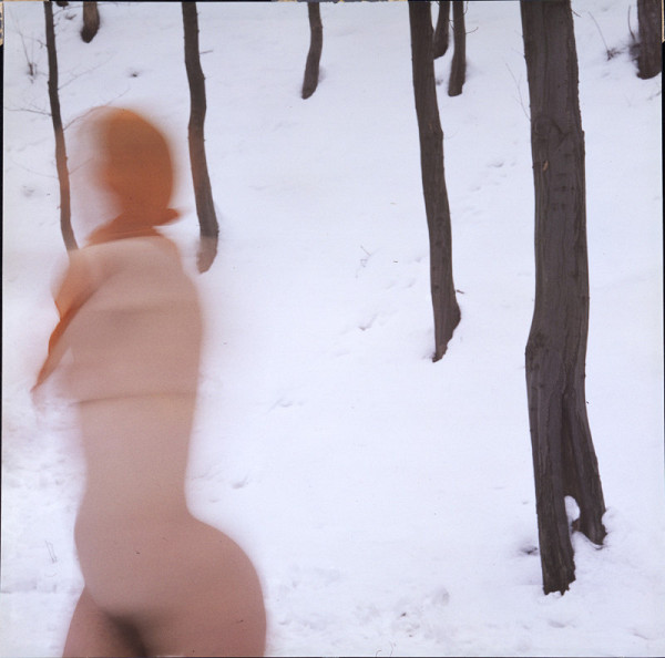 Ján Šmok – bez názvu (akt ve sněhu ) 