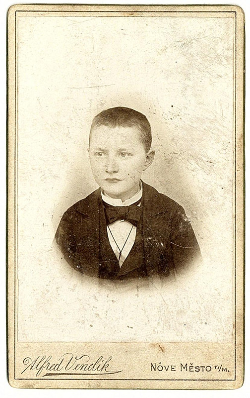 Atelier Alfred Venclik – bez názvu (portrét chlapce) 