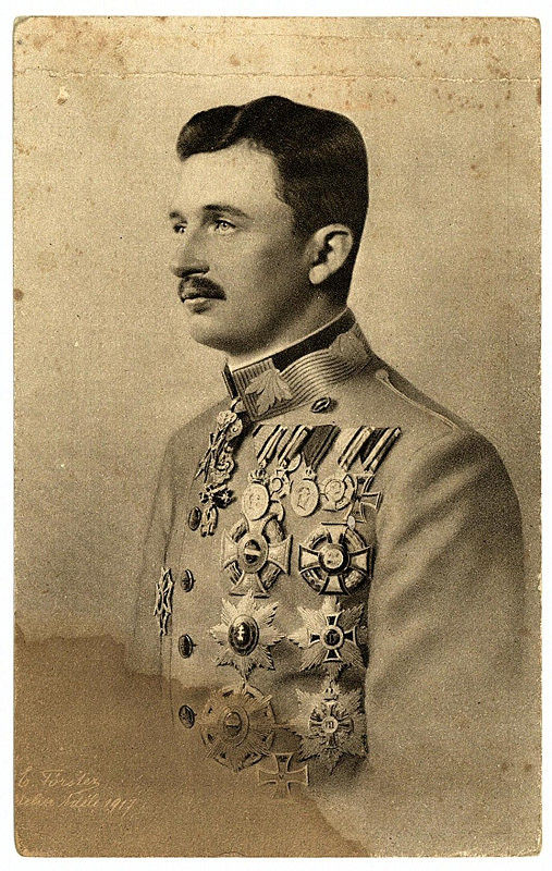 neznámý – bez názvu (portrét císaře Karla I.) 