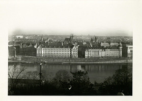 Rudolf Bruner-Dvořák – Pohled na Staré Město pražské od Kramářovy vily 