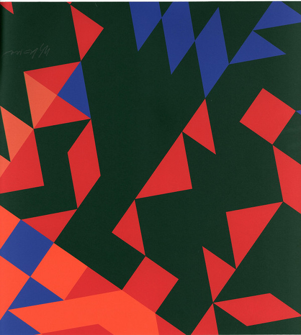 Zdeněk Sýkora – bez názvu (ilustrace k bibliofilii Poezie, struktury, linie) 