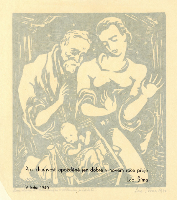Ladislav Šíma – Svatá rodina 