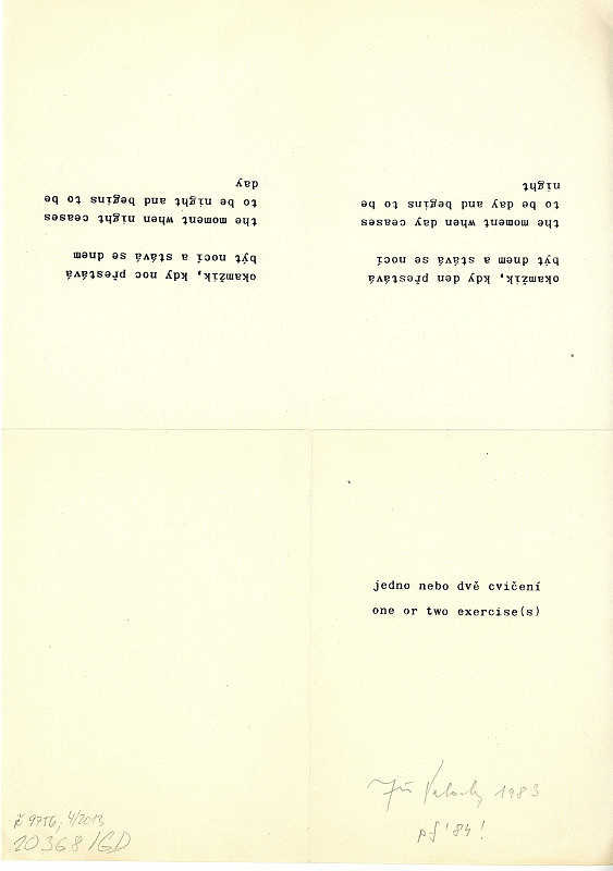 Jiří Valoch – bez názvu 