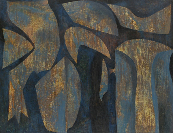 Robert Piesen – Modrá kompozice 